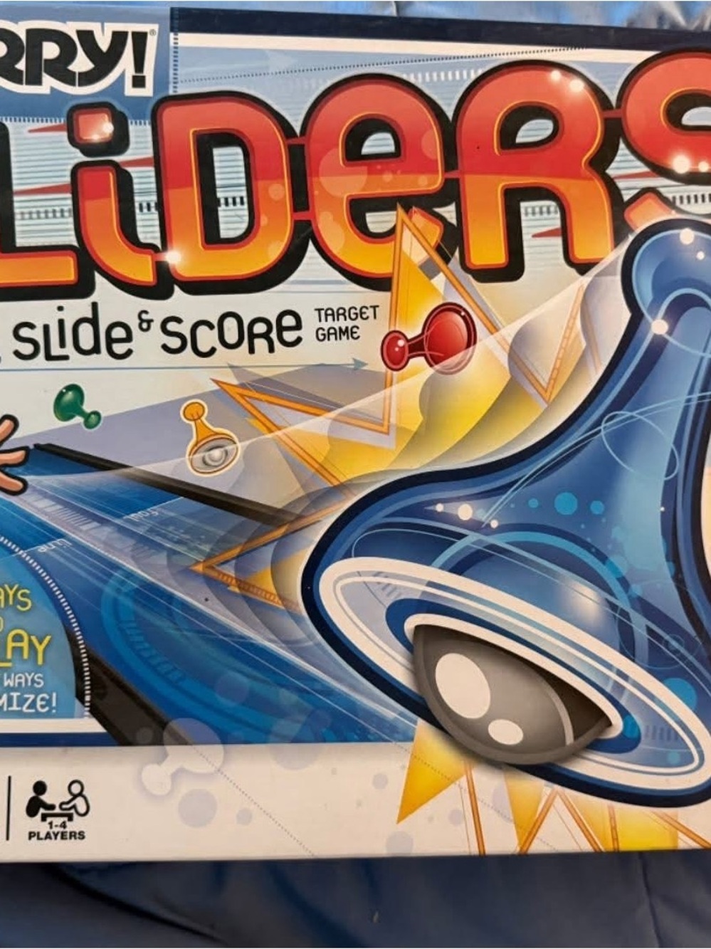 Sorry! SLiDERS Slide & Score Target Game - Blue